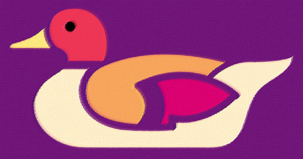 Pastel Duck