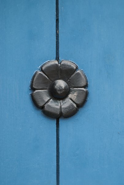 Antique door ornament
