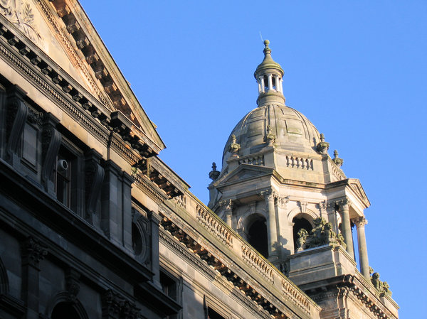 victorian architecture - tower: victorian architecture from Glasgow, Scotland - tower detail