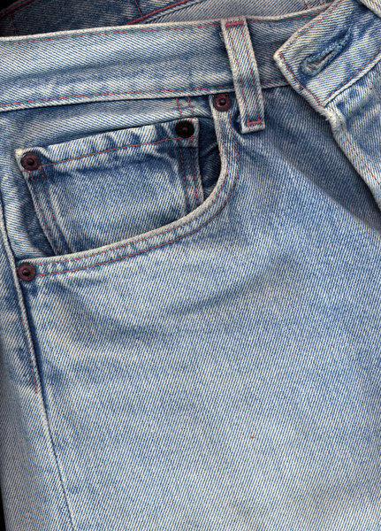 blauwe spijkerbroek 1: 