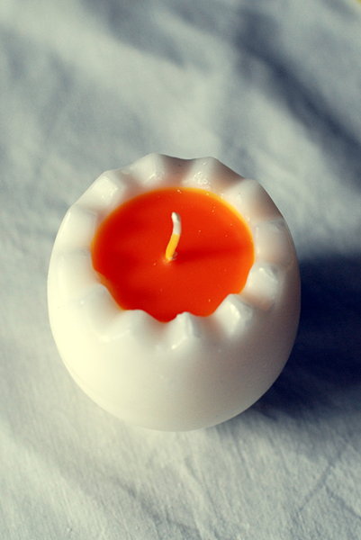 Easter candle - egg