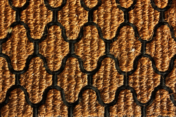 coir mat texture