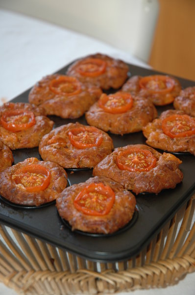 Tomato muffins 1