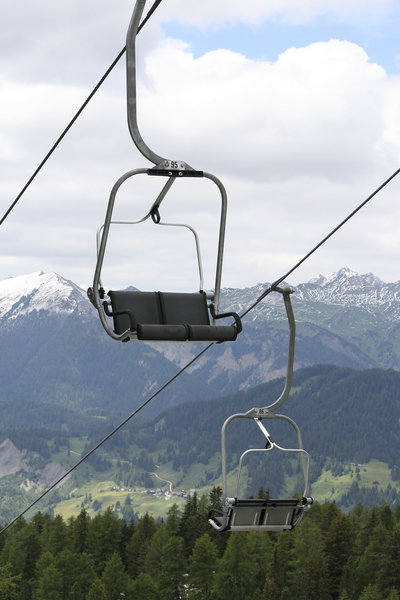 Chairlift seats