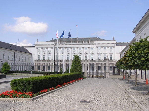 Polish President's palace
