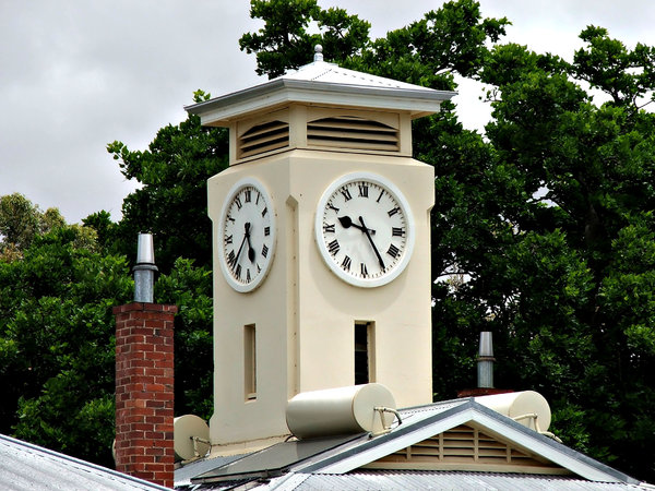 camp clock tower