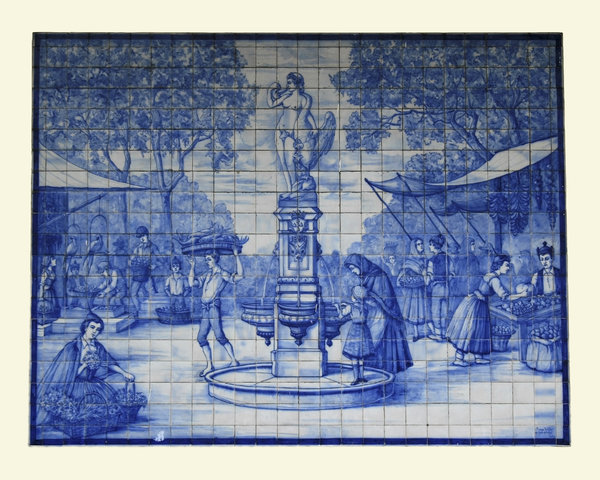 Madeira tile picture