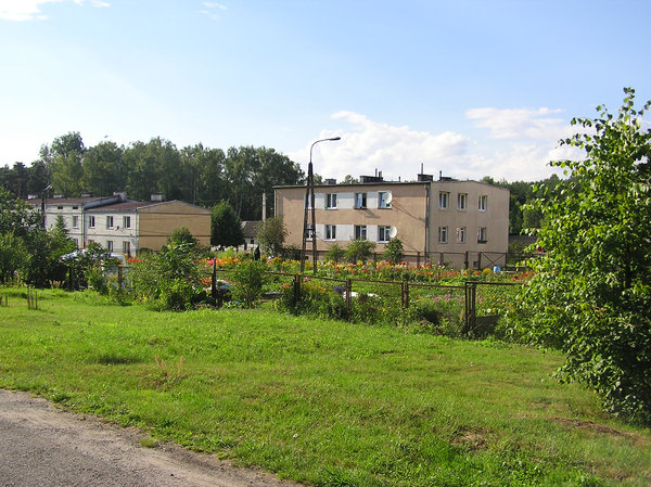 A village buildings