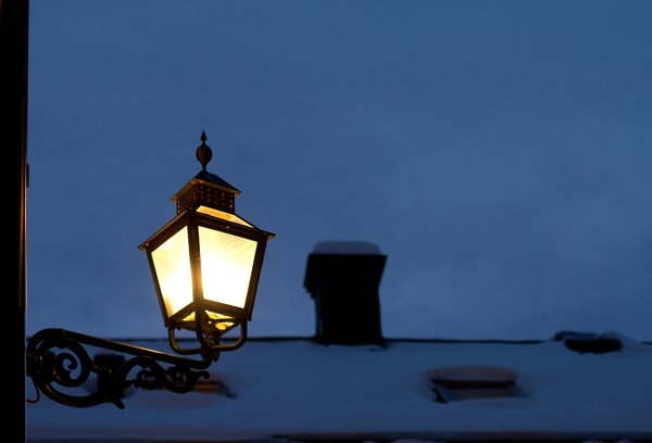 Old lamp in Sweden