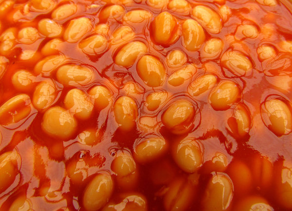 baked beans: baked beans in tomato sauce
