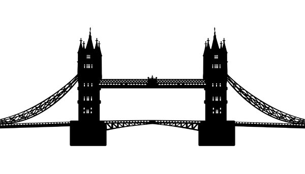 Tower Bridge: I used Ayla87 excellent photo of the Tower Bridge
to make this in Adobe Illustrator CS5
