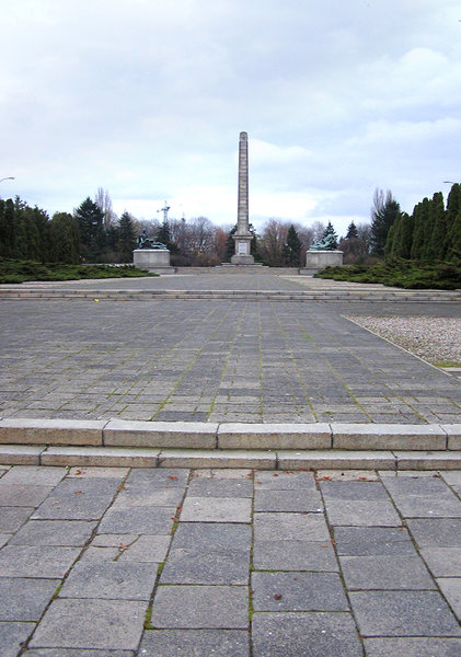 Soviet Military Cemetery: A landmark of communism time. Warsaw, Poland.