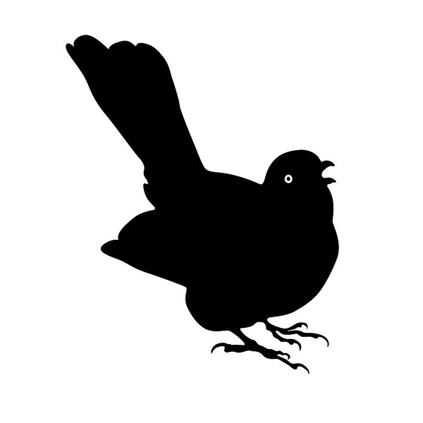 Silhouette Blackbird