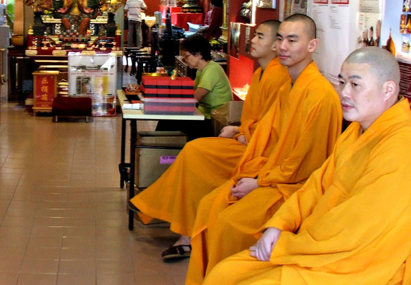 monks in waiting