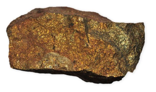 cobre de calcopirita en el hierro: 