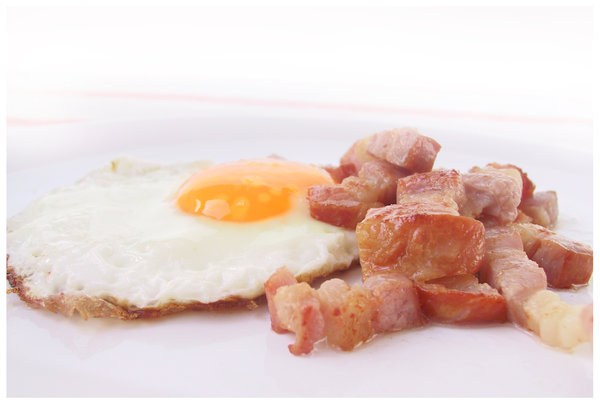 bacon & eggs: tasty breakfast