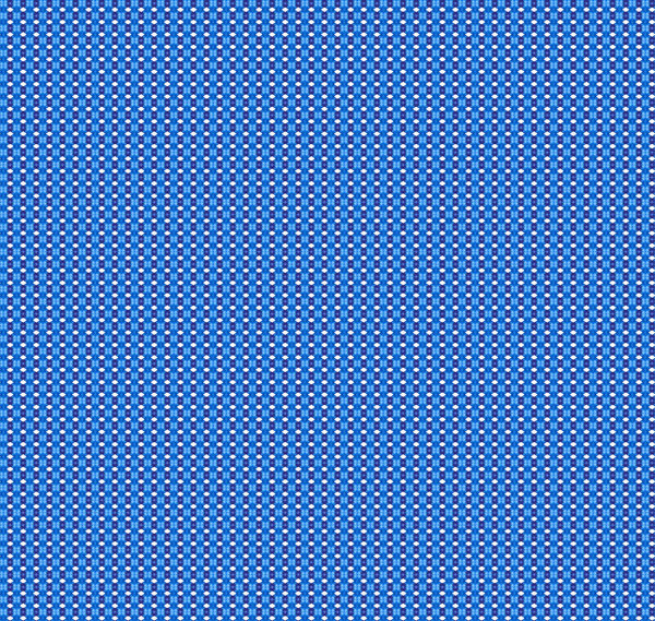 white on blue mat