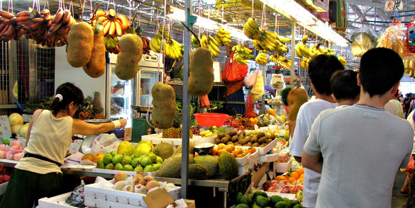market fruit stall