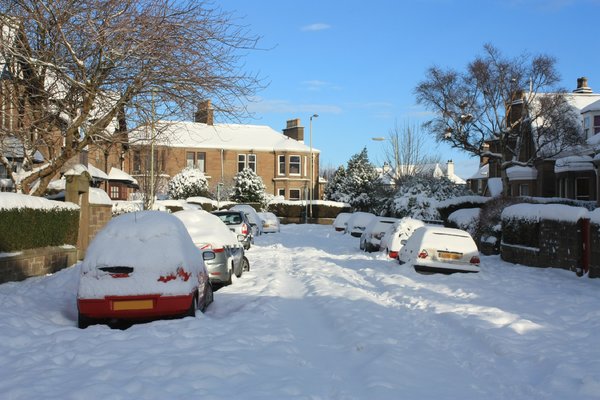 Snowy road