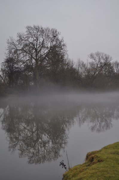 Mist on the River Thames