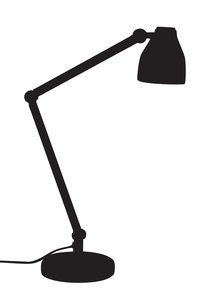 Silhouette Office Lamp