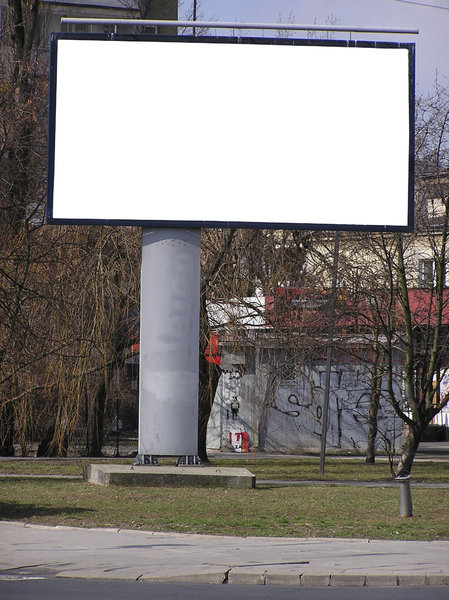 Billboard: A billboard place.