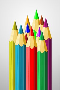 lápices de colores: 