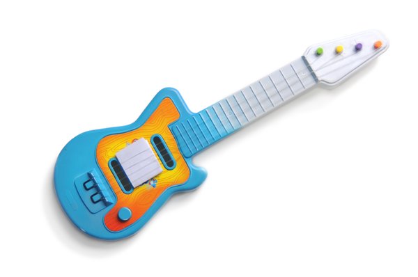 guitar: small toy guitar
