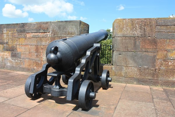 Carlisle Castle cannon