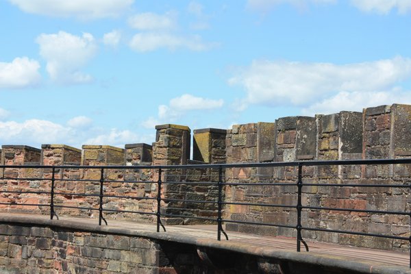Carlisle Castle battlements