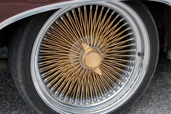 Fancy car wheel