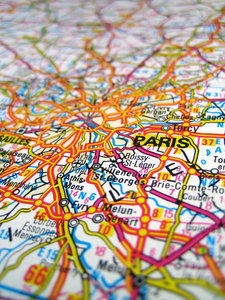 Road Map Paris