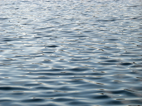 superfície da água: 
