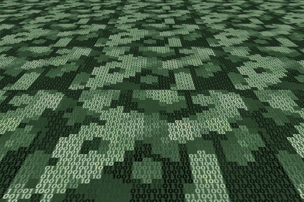 Binary Background 2: A binary texture or background in shades of green.