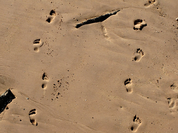 footprints - hers & his