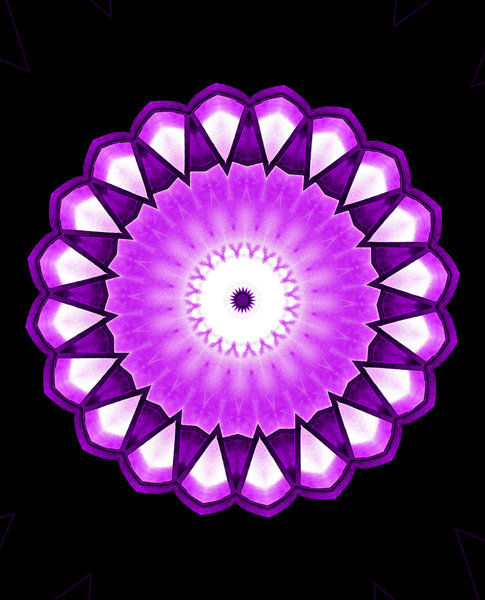 purple mandala