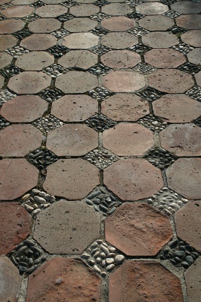 Moorish pavement