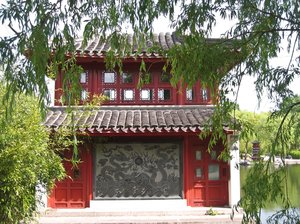 decoratieve chinese Architektur