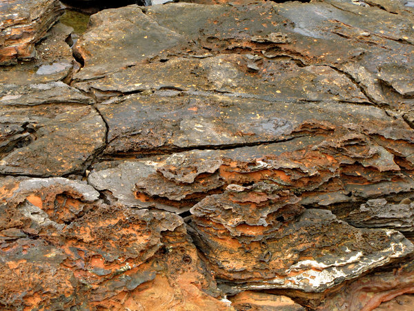 layered rocks