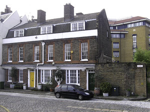London house: A house in London.