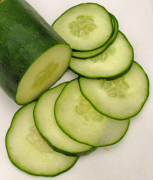 cucumber2: freshly sliced cucumber