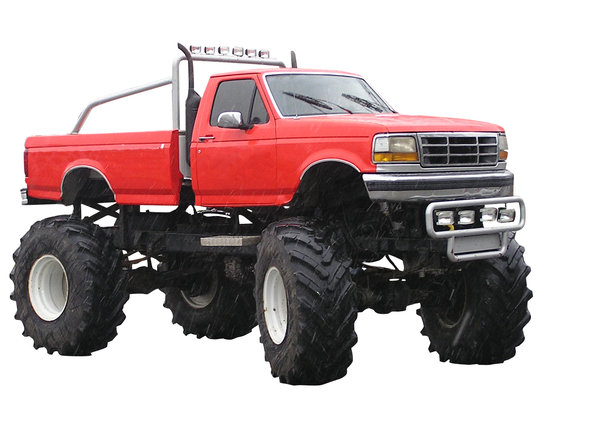 Monster Truck: Just a monster truck car.