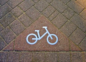 Fahrrad-Route-Zeichen 2: 