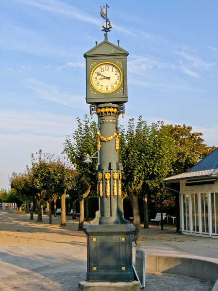 historic street clock