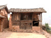 hutte de village chinois oriental