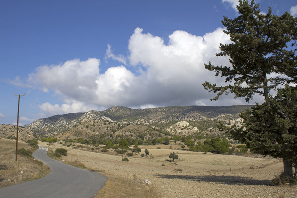 Cyprus mountain road 2