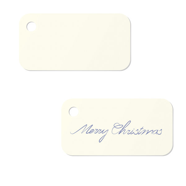 gift labels with and without t