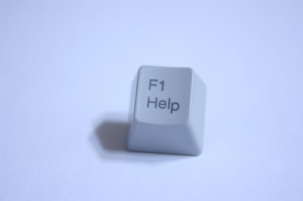 Computer key: A computer key for Help
