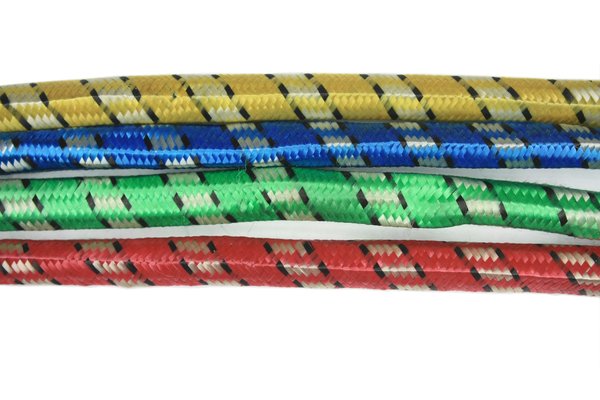 Colourful bungee cords