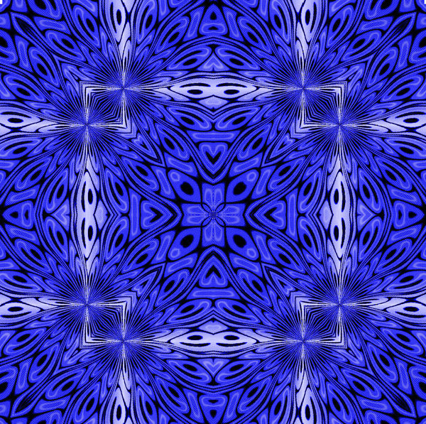 blue square textured tile
